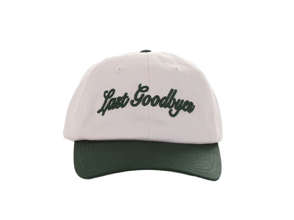 Last Goodbyes Dad Hat Green/Off white