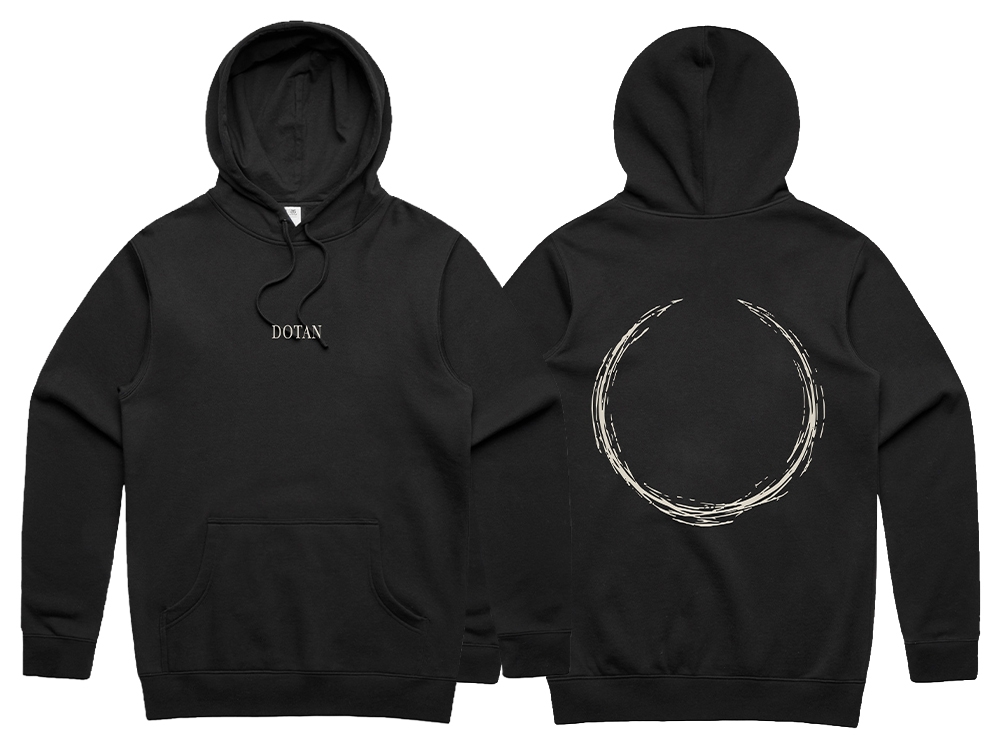 Circle Hoodie Black 