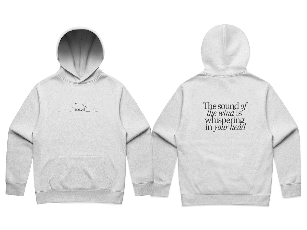 Home Hoodie White Heather