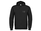 I LOVE YOU Hooded Sweater Black