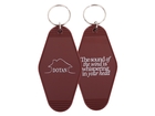The sound of the wind Keychain Red