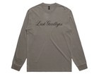Last Goodbyes Longsleeve Faded grey