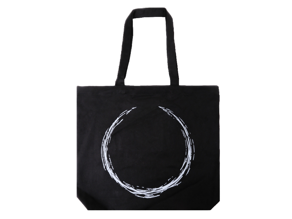 Circle Shopper bag Black