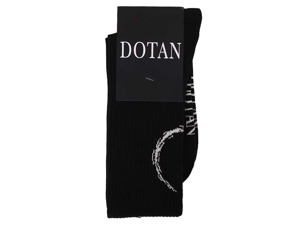 Circle Socks Black