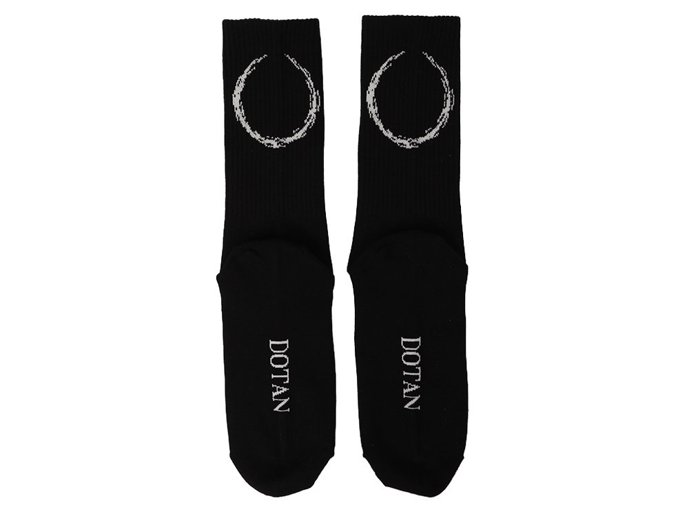 Circle Socks Black