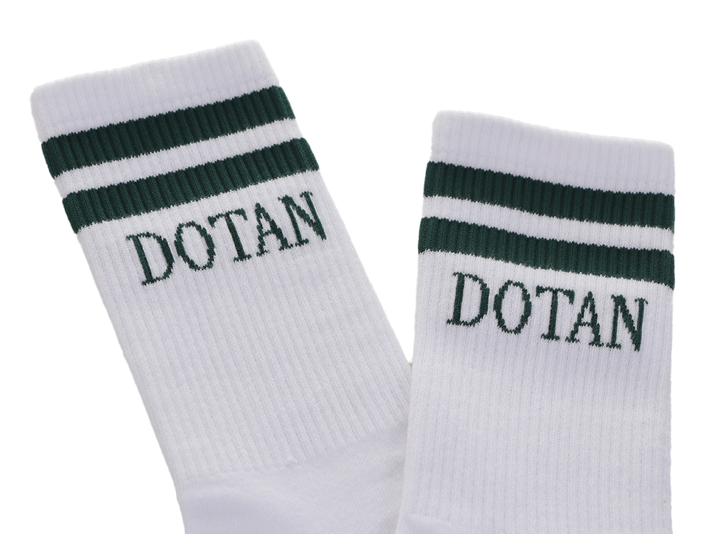 Crewsocks White/Green