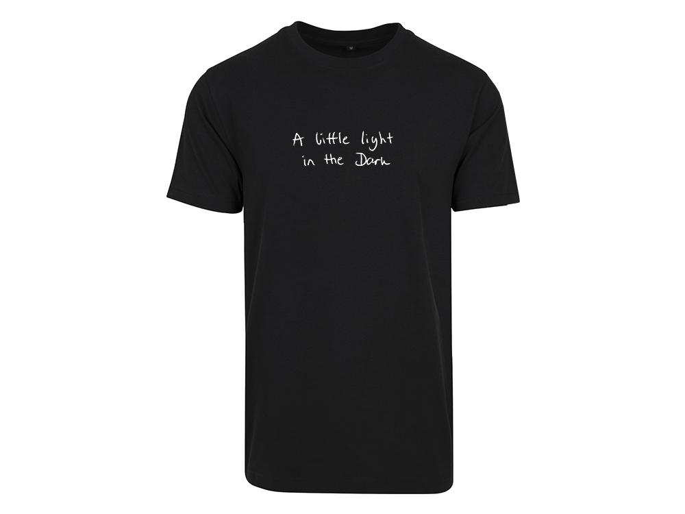 A Little Light in the Dark T-shirt Black