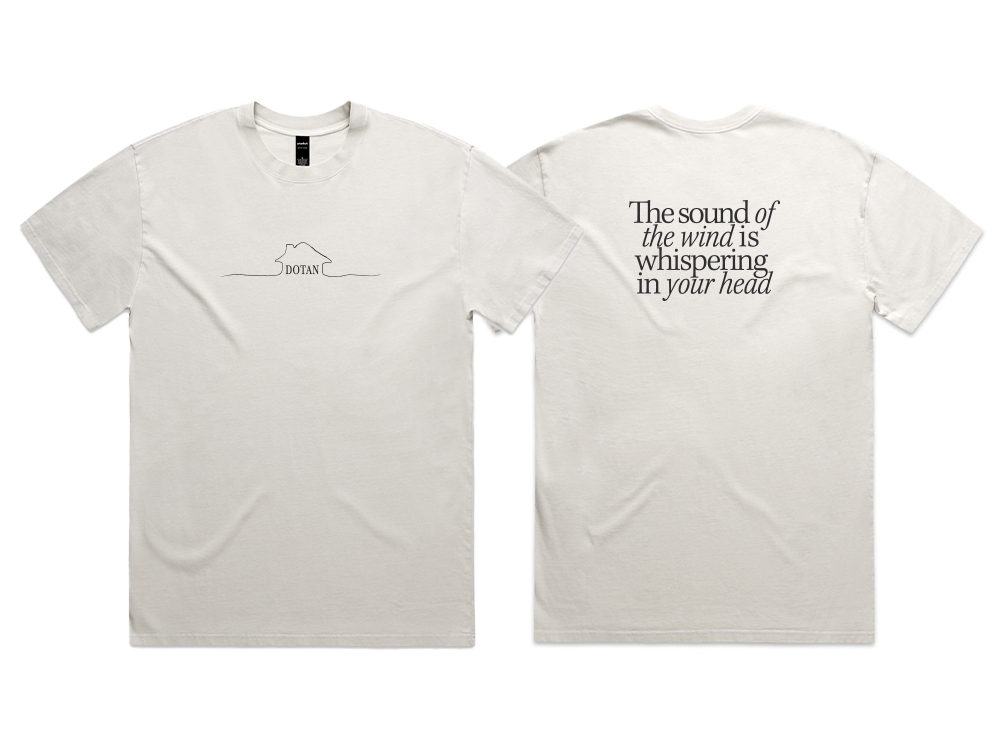 Home T-shirt Faded Bone