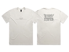 Home T-shirt Faded Bone