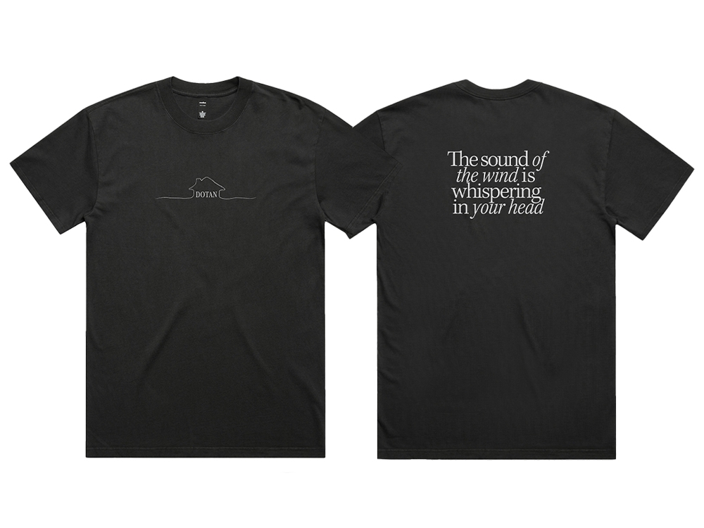 Home T-shirt Faded Coal