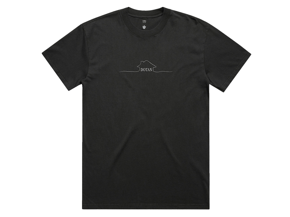 Home T-shirt Faded Coal