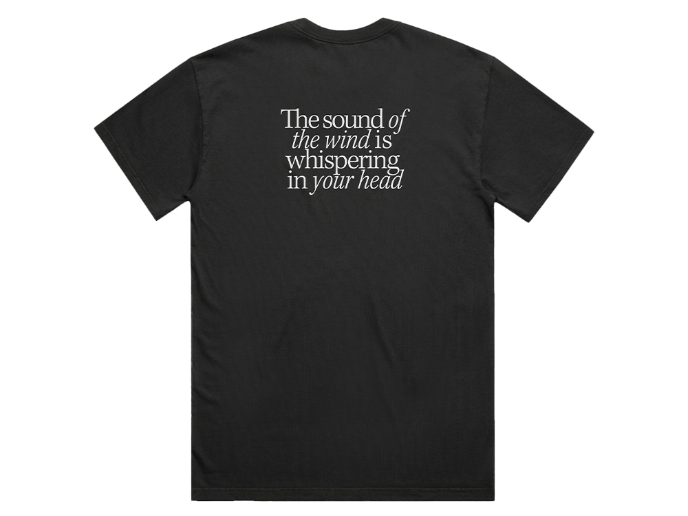 Home T-shirt Faded Coal