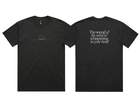 Home T-shirt Faded Coal
