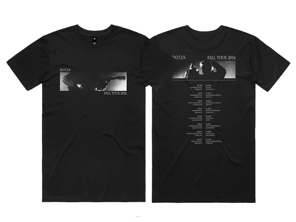 Tour 2026 T-shirt Black
