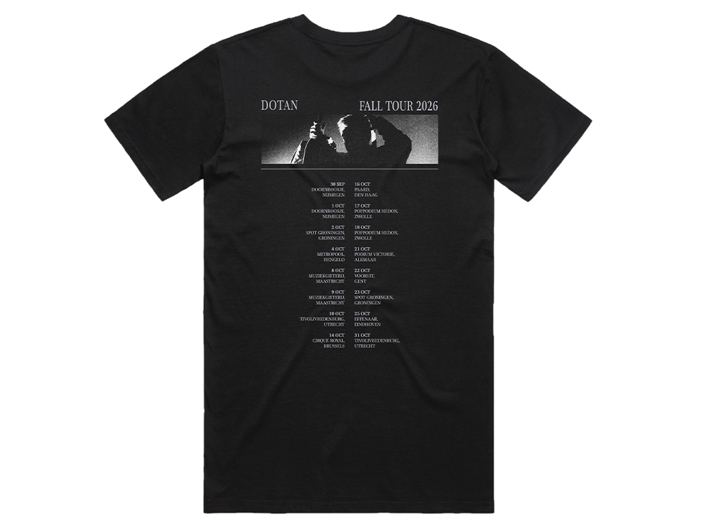Tour 2026 T-shirt Black