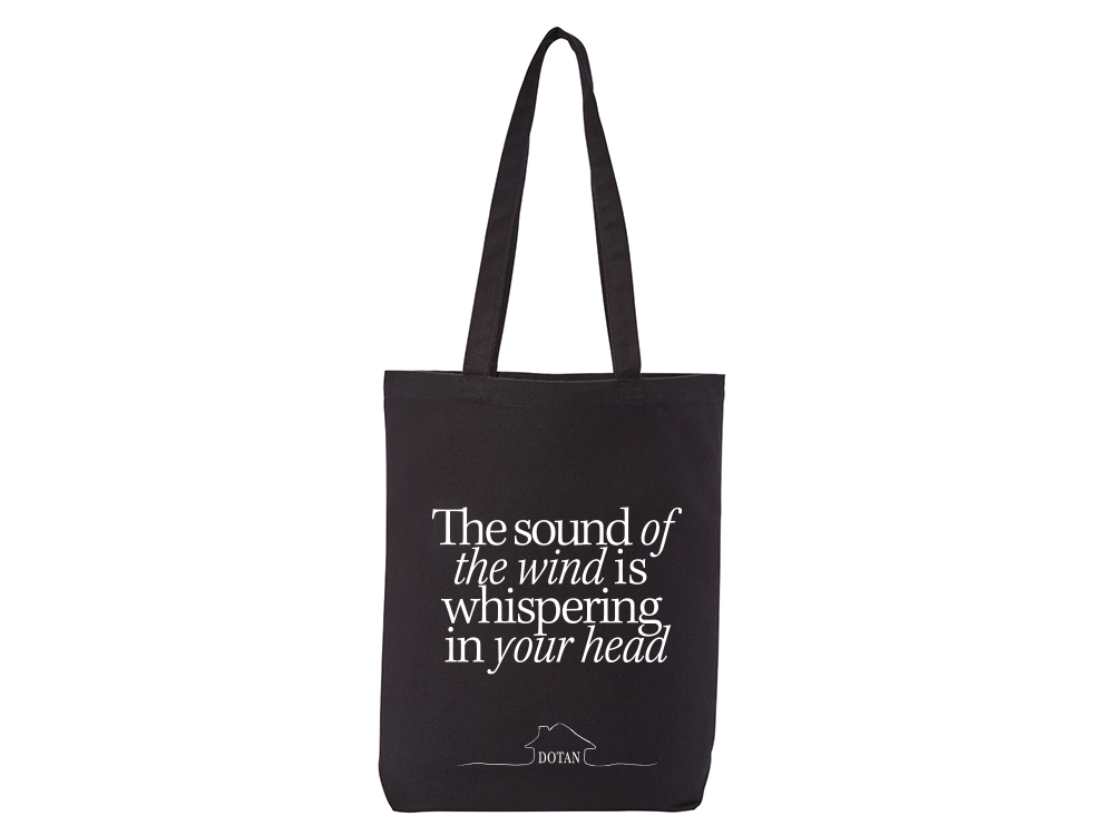 Home Tote Bag Black